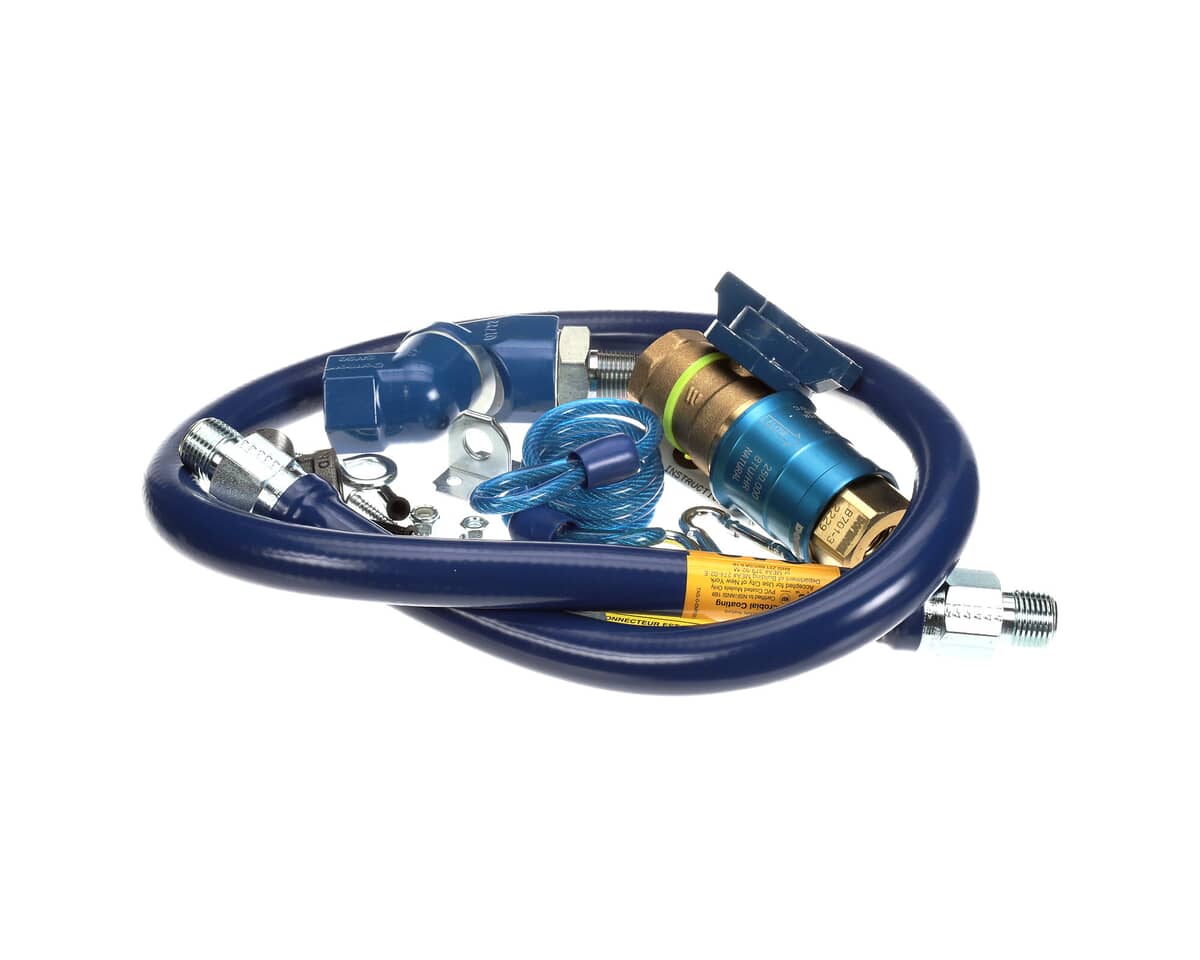 DORMONT PARTS Dormont 1650KITCFS48 1/2 Dia. 48 Blue Hose Safety Quik Swi - SKU DR1650KITCFS48
