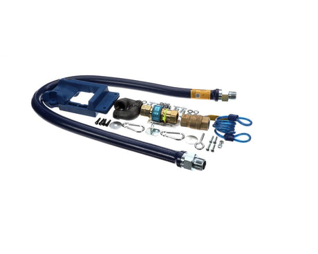 DORMONT PARTS Dormont 1675KIT48PS 3/4X48 Deluxe Posi-Set Gas Hos - SKU DR1675KIT48PS