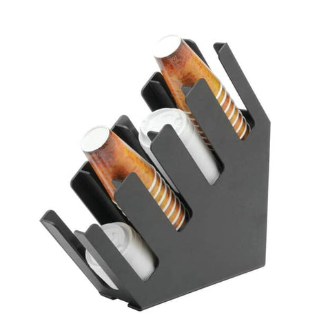 DISPENSE-RITE PARTS Dispense-Rite LID-4BT Cup And Lid Organizer 4-COMPARTMENT - SKU DSPRLID-4BT