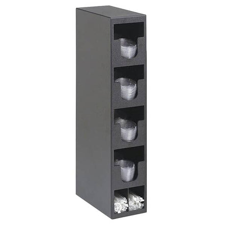 DISPENSE-RITE PARTS Dispense-Rite TLO-4BT Upright Lid Organizer 6-COMPARTMENT - SKU DSPRTLO-4BT