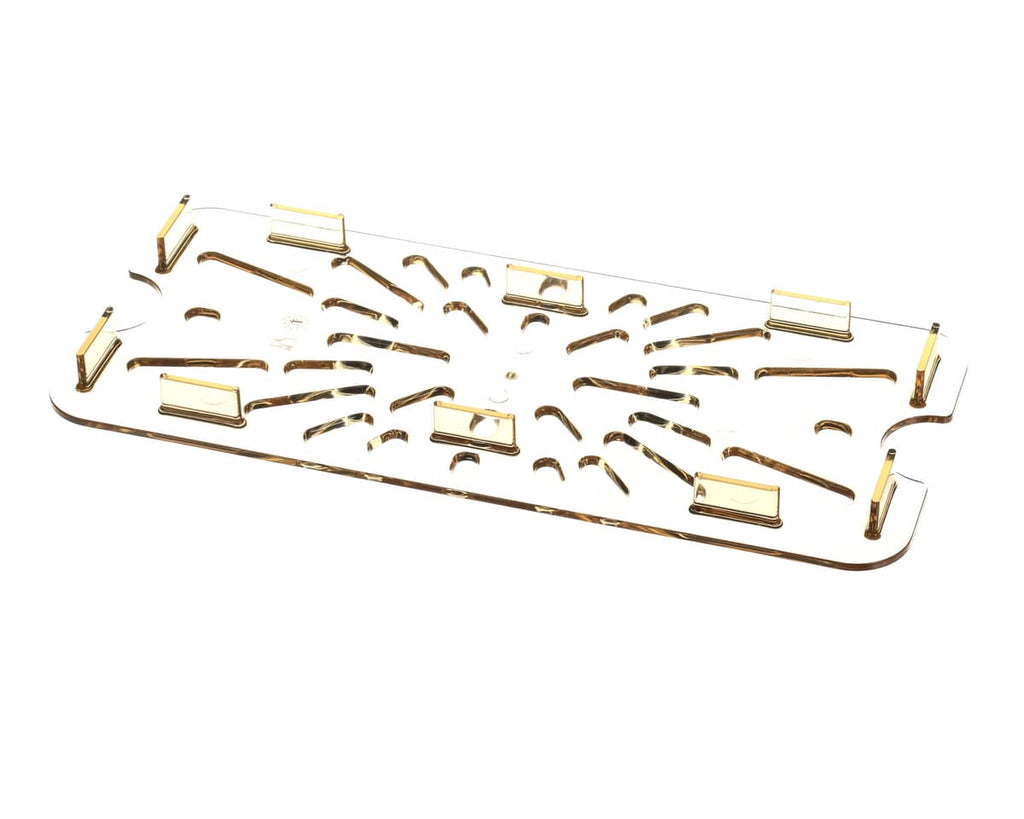 DUKE PARTS Duke 156818 Shelf Drain 1/3 Size-Amber 6-15/16 X 12- - SKU DUK156818