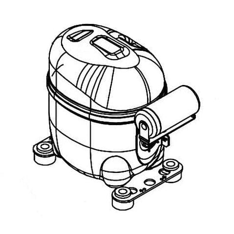 DUKE PARTS Duke 527893 Compressor AE2420Z-DS1B (BOM#AE1322E-67 - SKU DUK527893