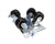DUKE PARTS Duke FC04 Set Of (4) 5 Plate Casters--So Specs (2) - SKU DUKFC04
