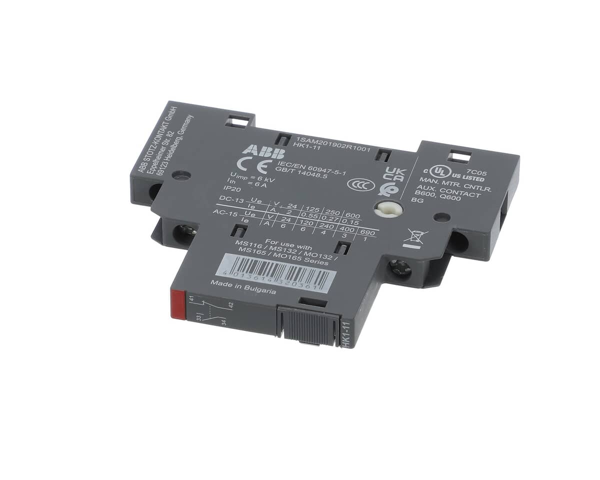 ELECTROLUX PROFESSIONAL PARTS Electrolux Professional 091725 Auxiliary Contact HK1-11 - SKU ELX091725