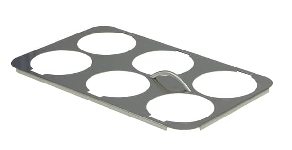 ELECTROLUX PROFESSIONAL PARTS Electrolux Professional 0C6831 Support Frame To Hold 6 Round Baskets - SKU ELX0C6831