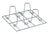 ELECTROLUX PROFESSIONAL PARTS Electrolux Professional 0C7013 Grid GN1/2 For 4 Whole CHICKENS(1.2KG) - SKU ELX0C7013