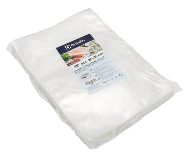 ELECTROLUX PROFESSIONAL 0S1500 VACUUM BAG; SET 100PCS; 90MI 200X300MM