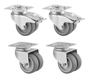 ELECTROLUX PROFESSIONAL PARTS Electrolux Professional 0TTY33 4 Swivelling WHEELS;(2 W/ Brake) D=50MM - SKU ELX0TTY33