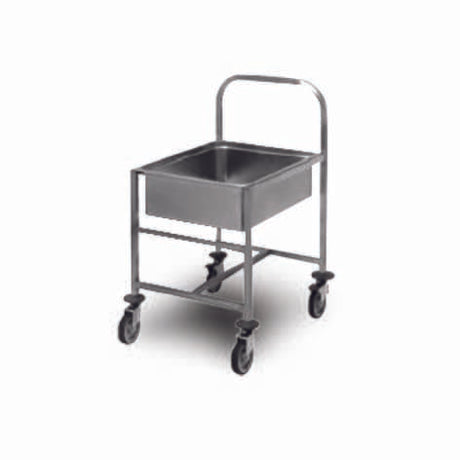 ELECTROLUX PROFESSIONAL 653224 S/STEEL TROLLEY FOR TRAY GN 2/1