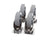 ELECTROLUX PROFESSIONAL PARTS Electrolux Professional 880123 Kit 4 Swivelling Wheels - 2 With Brake - SKU ELX880123