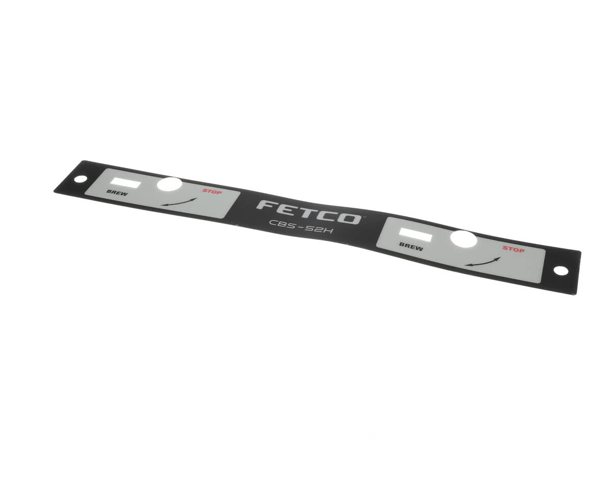 FETCO PARTS Fetco 1045.00019.00 Overlay CBS-52H IP44 - SKU FE1045.00019.00