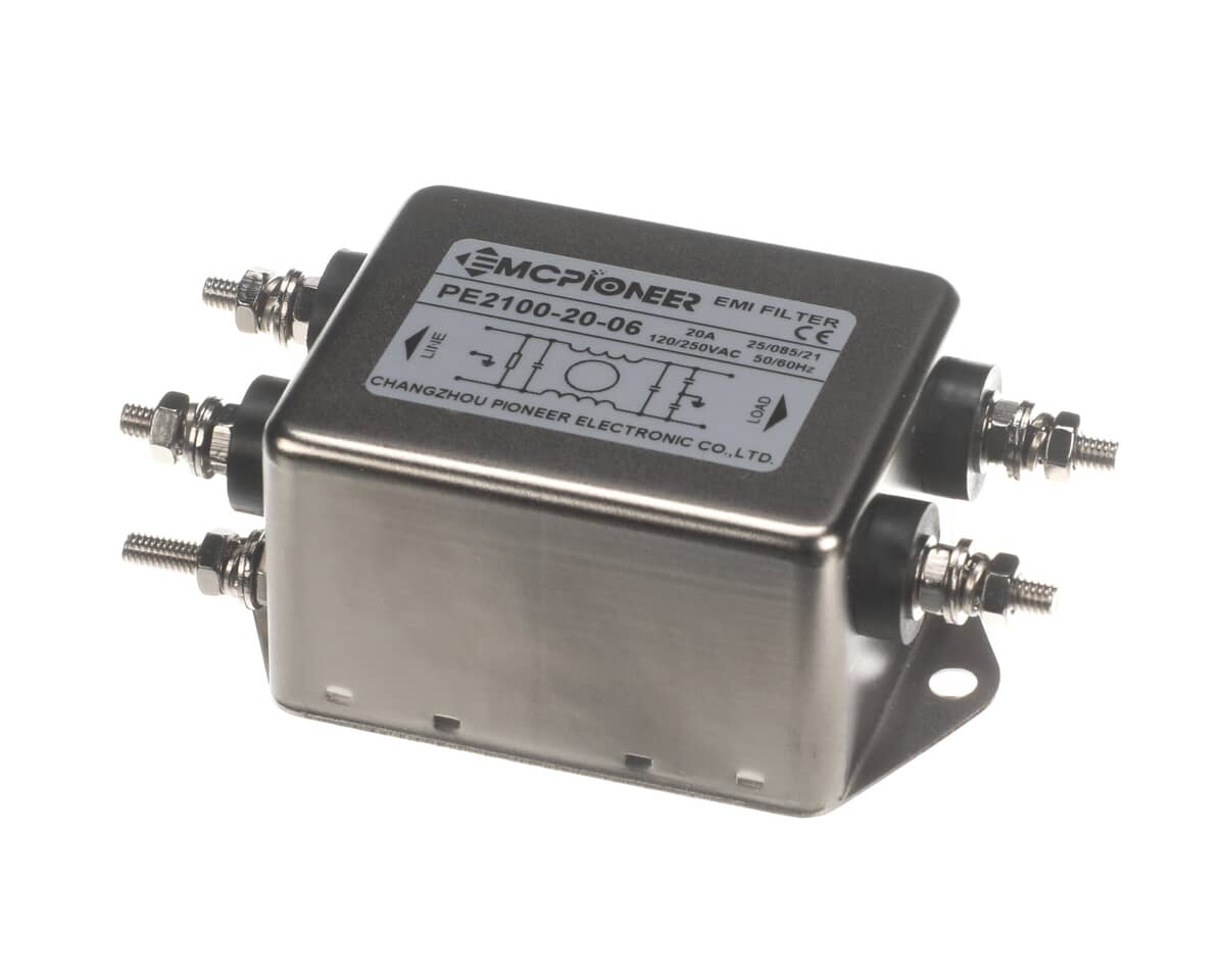 FETCO PARTS Fetco 1052.00029.00 Emi Filter Two Line 20A 120 - SKU FE1052.00029.00