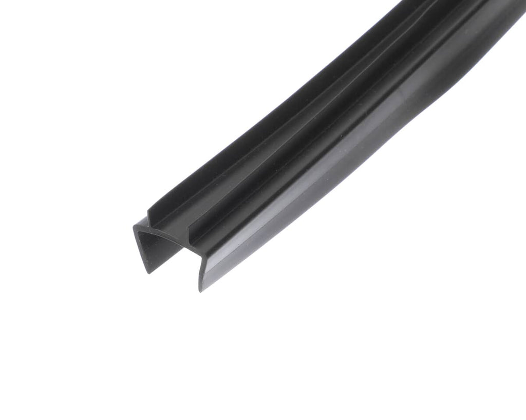 FEDERAL INDUSTRIES PARTS Federal Industries 64-15176 Extrusion Channel Black W/Wpr - SKU FED64-15176