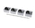 FEDERAL INDUSTRIES PARTS Federal Industries 800-9300-LEG Recessed Caster Kit- VRSS4878S - SKU FED800-9300-LEG