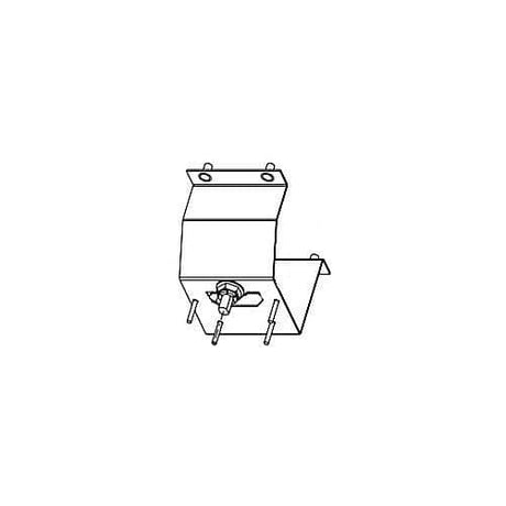 FRYMASTER PARTS Frymaster 1081437 Bracket Assy GL30 Rti W/Studs - SKU FM1081437