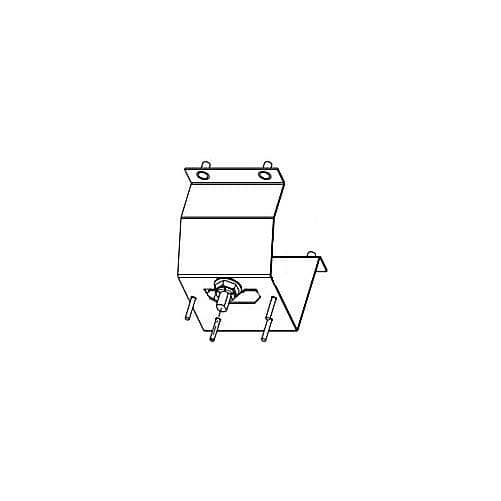 FRYMASTER PARTS Frymaster 1081437 Bracket Assy GL30 Rti W/Studs - SKU FM1081437
