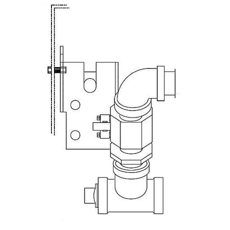 FRYMASTER PARTS Frymaster 2021233 Bracket Oil Microswitch Right - SKU FM2021233