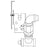 FRYMASTER PARTS Frymaster 2021233 Bracket Oil Microswitch Right - SKU FM2021233
