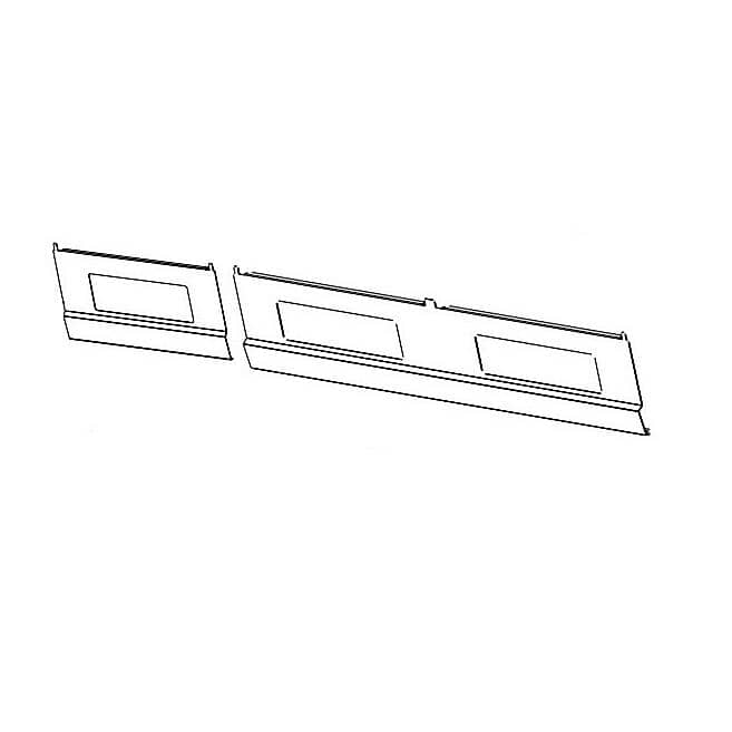 FRYMASTER PARTS Frymaster 2600430 Fascia 21814 Unified 3000 - SKU FM2600430
