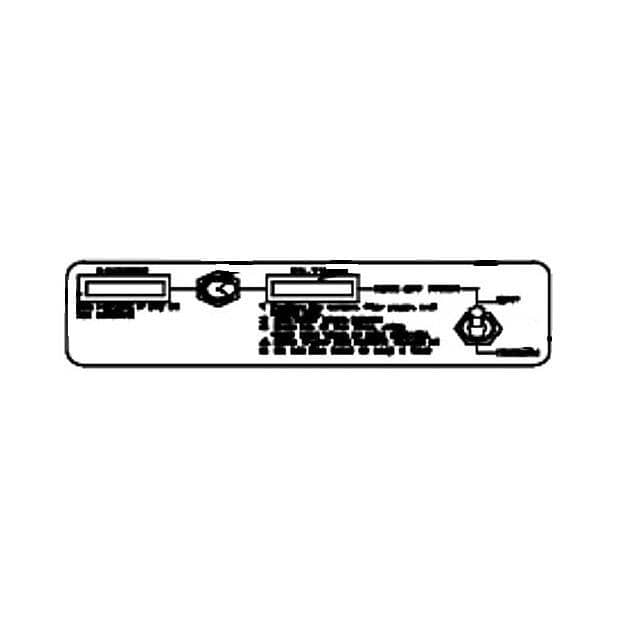 FRYMASTER PARTS Frymaster 8021438 Label Switch Plate Pf Fmaster - SKU FM8021438