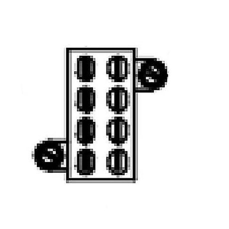 FRYMASTER PARTS Frymaster 8070255 Terminal Jumper UW4340-8 - SKU FM8070255