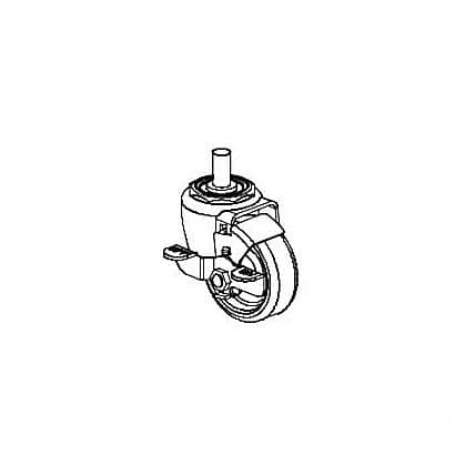 FRYMASTER PARTS Frymaster 8102135 Caster 3 W/O Brake - SKU FM8102135
