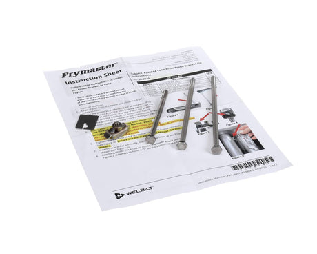 FRYMASTER PARTS Frymaster 8263844 Tube Fryer Probe Bracket Kit - SKU FM8263844