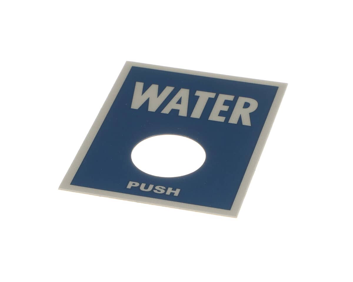 FOLLETT PARTS Follett PD502617 Label Water Pb U155N - SKU FOLPD502617