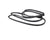 FOOD WARMING EQUIPMENT PARTS Food Warming Equipment GSKT-D-24-125X59-625 Gasket - SKU FWEGSKT-D-24-125X59-625