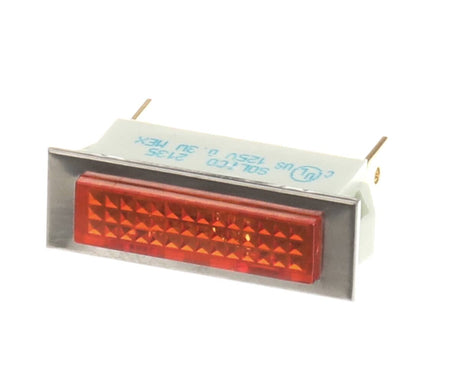 FOOD WARMING EQUIPMENT PARTS Food Warming Equipment LTPLTRECTAMBER Indicator Light Amber Rectangu - SKU FWELTPLTRECTAMBER