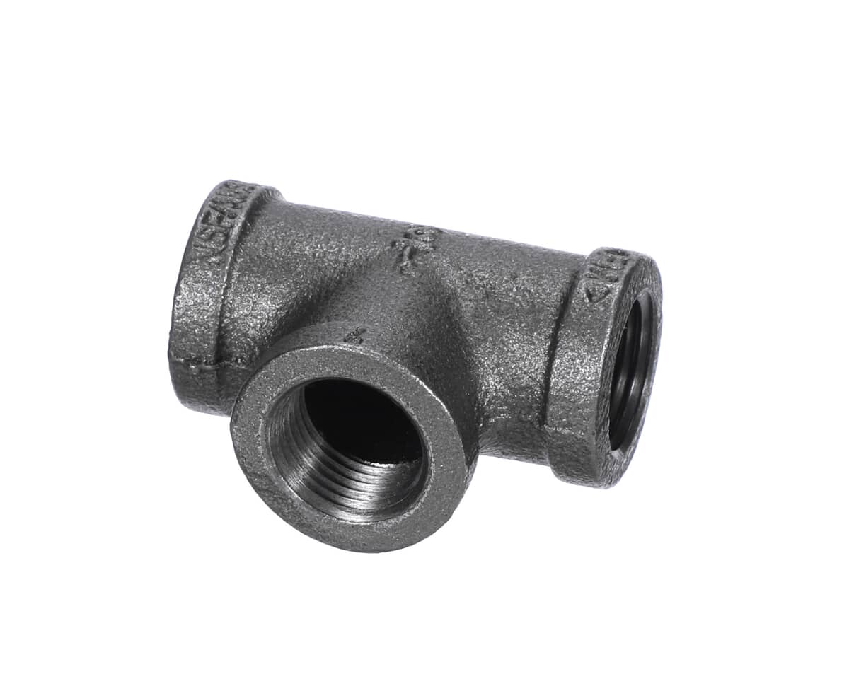 GILES PARTS Giles 40296 Tee 1/2 NPT Black Pipe - SKU GIL40296