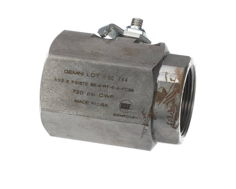 GILES PARTS Giles 41106 Valve Drain 1-1/2 NPT X 1-1/2 Tube SS - SKU GIL41106