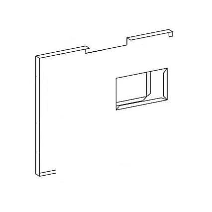 GARLAND PARTS Garland 2600400 Main Back S680RC - SKU GL2600400