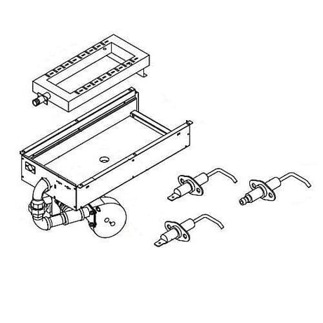 GARLAND PARTS Garland 4517462 Burner Assembly Natural - SKU GL4517462