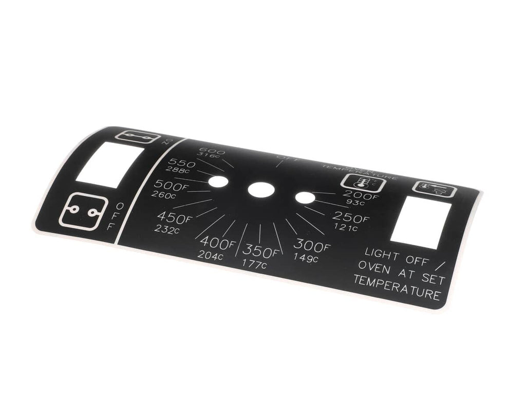 GARLAND PARTS Garland 4524083 Overlay- W/O Timers Lower/Uppe - SKU GL4524083