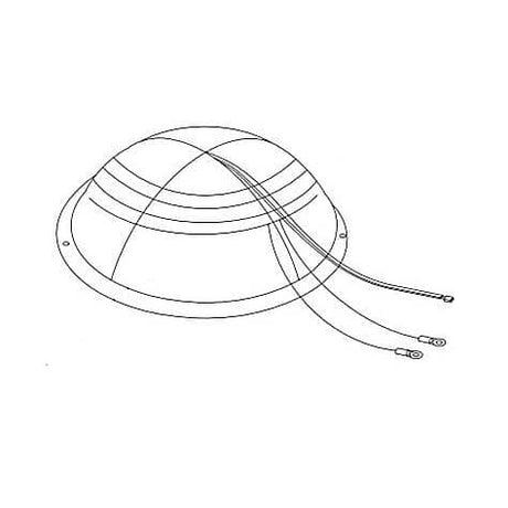 GARLAND PARTS Garland 93203070 Wok-Coil #203.07 With Carrier - SKU GL93203070