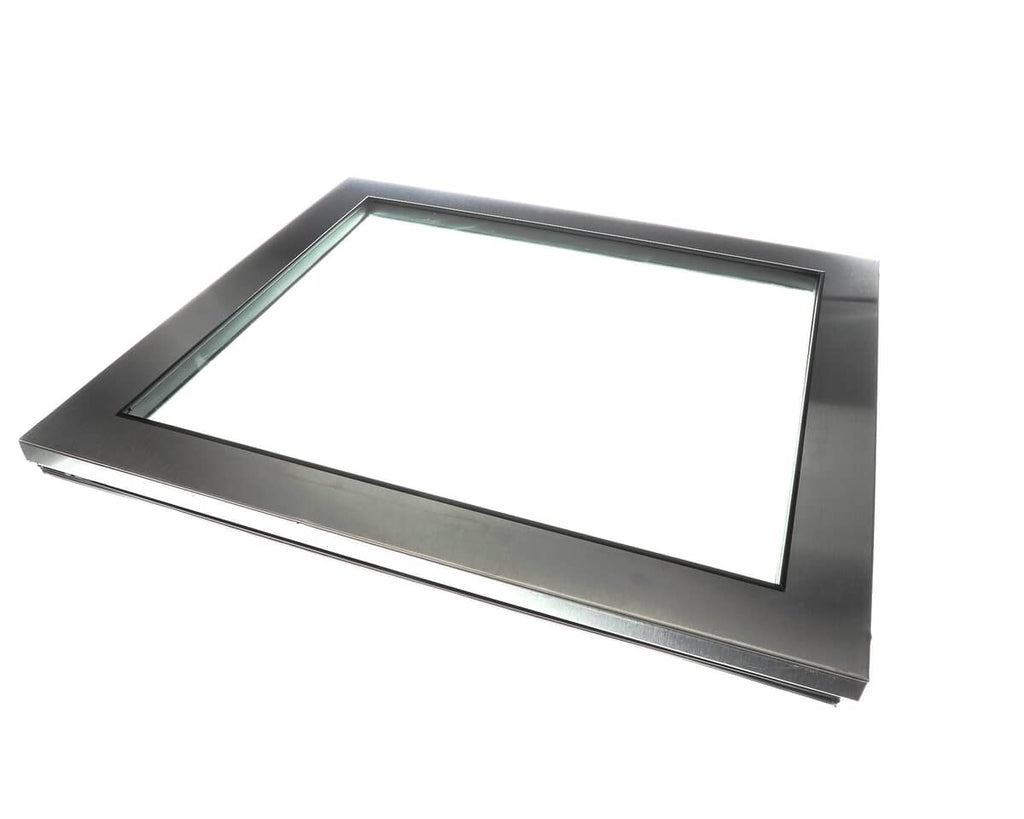 GLASTENDER PARTS Glastender 06001599 Door Glass Stainless Steel Frame Low - SKU GLA06001599
