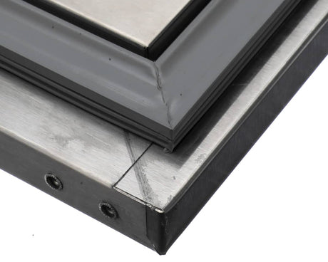 GLASTENDER PARTS Glastender 06006263 Door Bp Solid 16 Opening Stainless - SKU GLA06006263