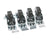GLASTENDER PARTS Glastender C-4X4-18 Caster Kit - 4 1/8IN H Set Of 4 - SKU GLAC-4X4-18