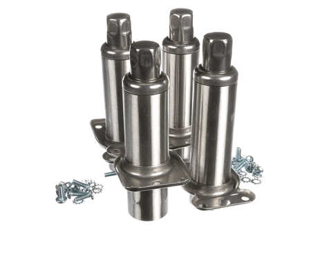 GLASTENDER PARTS Glastender CLS-4-4 4IN Leg Set - SKU GLACLS-4-4