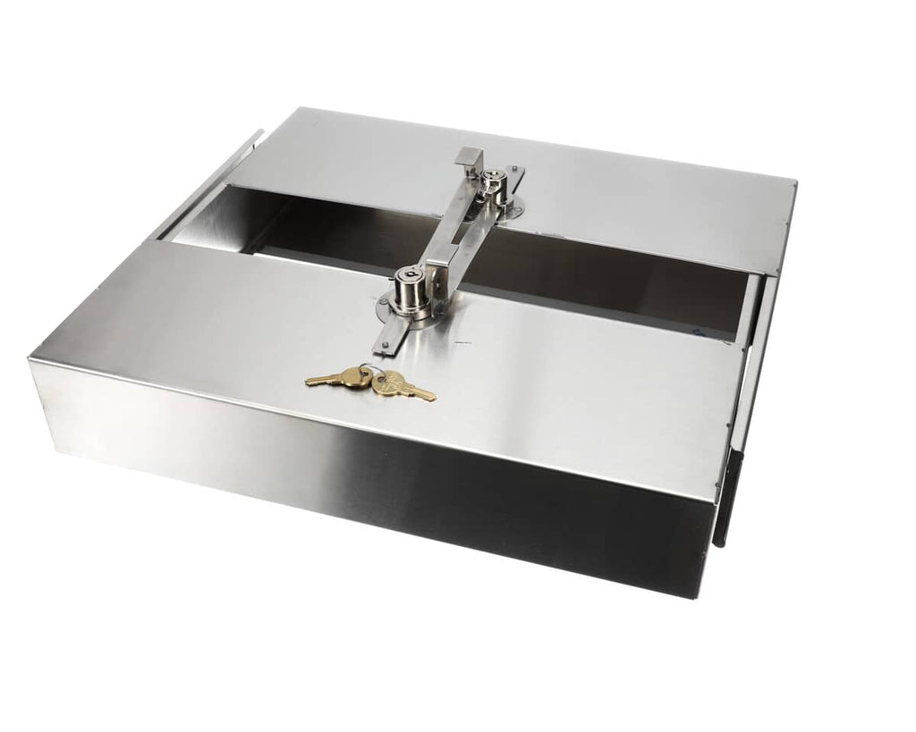 GLASTENDER PARTS Glastender DSRC-18 Locking Cover Double - SKU GLADSRC-18