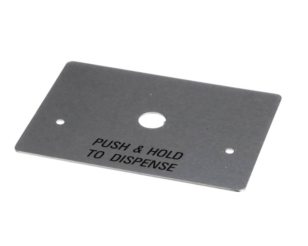 GOLD MEDAL PRODUCTS PARTS Gold Medal Products 39142 Dispenser Label - SKU GLDM39142