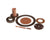 GOLD MEDAL PRODUCTS PARTS Gold Medal Products 42200 5IN Dom Set Phenolic Prts - SKU GLDM42200
