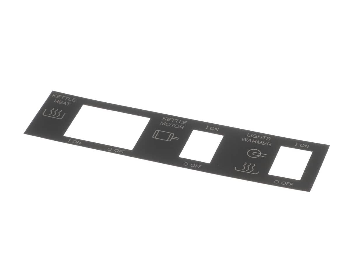 GOLD MEDAL PRODUCTS PARTS Gold Medal Products 48502-30 Small Switch Label - SKU GLDM48502-30
