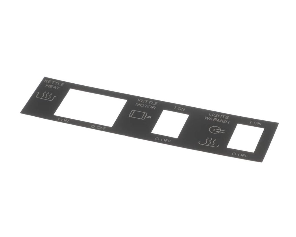 GOLD MEDAL PRODUCTS PARTS Gold Medal Products 48502-30 Small Switch Label - SKU GLDM48502-30