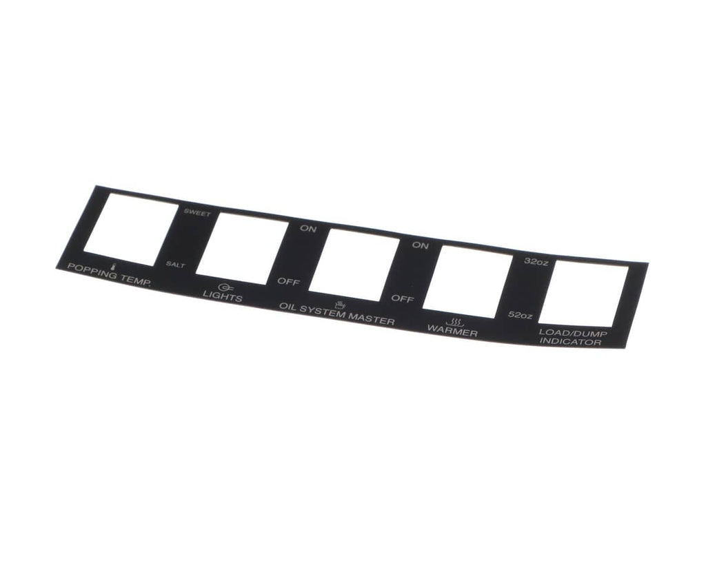 GOLD MEDAL PRODUCTS PARTS Gold Medal Products 48918-30 Rocker Switch Label - SKU GLDM48918-30