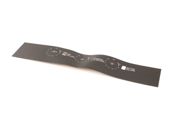 GOLD MEDAL PRODUCTS PARTS Gold Medal Products 88098 Front Control Sticker - SKU GLDM88098