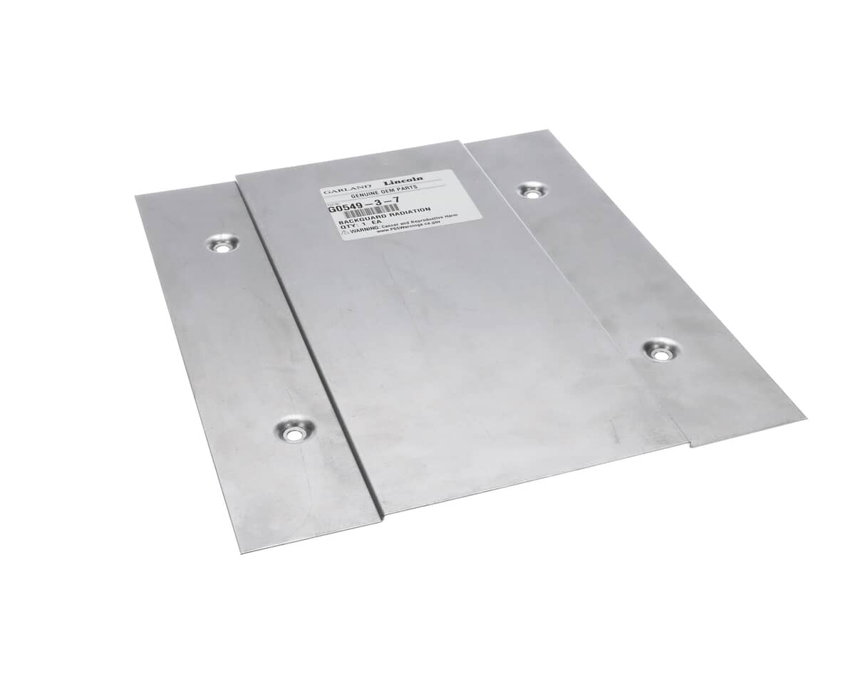 GARLAND PARTS Garland G0549-3-7 Backguard Radiation Shield M35 - SKU GLG0549-3-7
