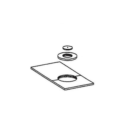 GARLAND PARTS Garland G6117-01 Key Plate Assembly - SKU GLG6117-01