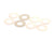 GLOBE PARTS Globe 800164 Washer Kit End Weight Face - SKU GLO800164